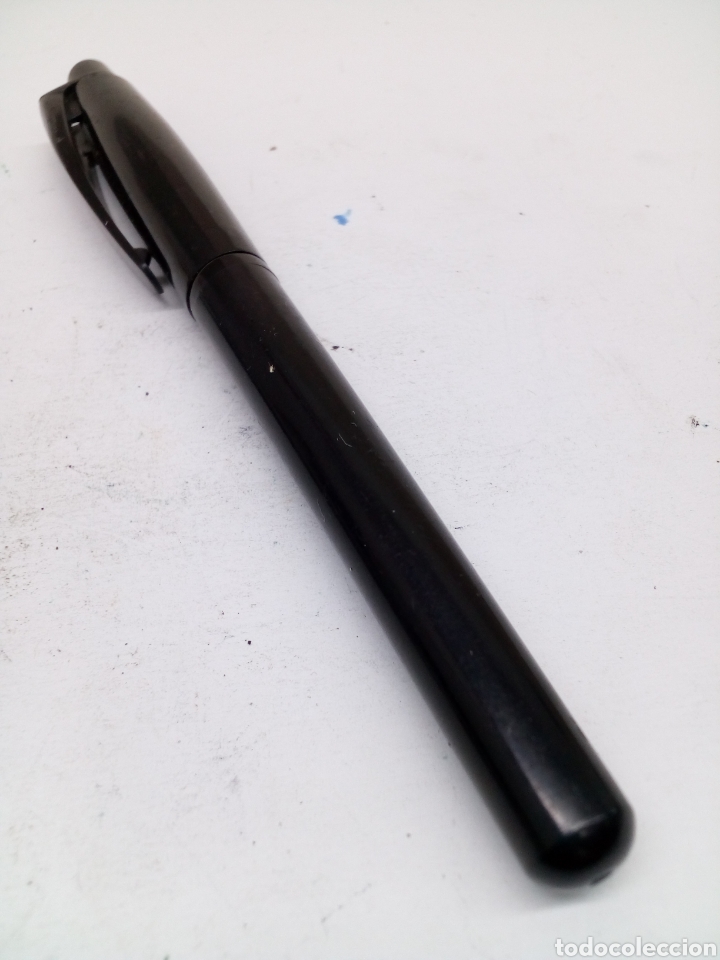 Plumas estilogr&aacute;ficas antiguas: Pluma lacado negro nueva - Foto 3