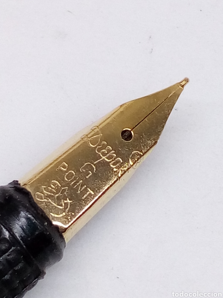Plumas estilogr&aacute;ficas antiguas: Pluma Deepak lacado tipo madera - Foto 3