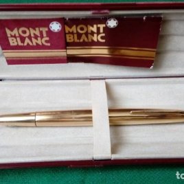 Montblanc Meisterstuck nº 82 goldplated. W.Germany 1960.