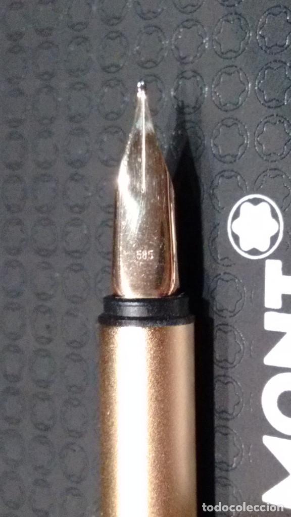Plumas estilogr&aacute;ficas antiguas: PLUMA MONTBLANC NOBLESSE ORO - Foto 4