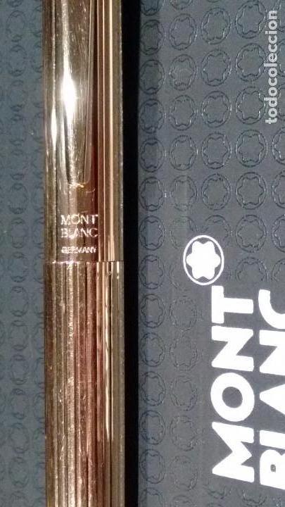 Plumas estilogr&aacute;ficas antiguas: PLUMA MONTBLANC NOBLESSE ORO - Foto 3