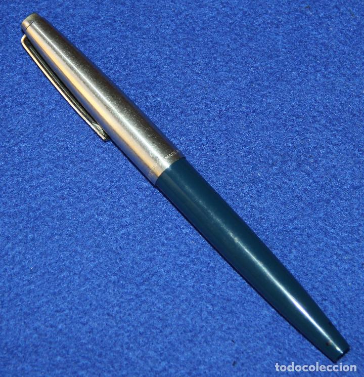 Plumas estilogr&aacute;ficas antiguas: INOXCROM 55 AZUL - Foto 2