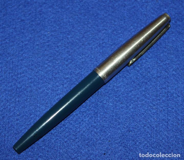 Plumas estilogr&aacute;ficas antiguas: INOXCROM 55 AZUL - Foto 3