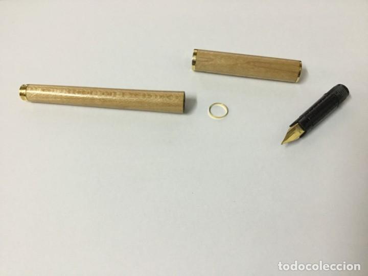 Plumas estilogr&aacute;ficas antiguas: Pluma Estilogr&aacute;fica en madera - VR - Germany - Foto 5