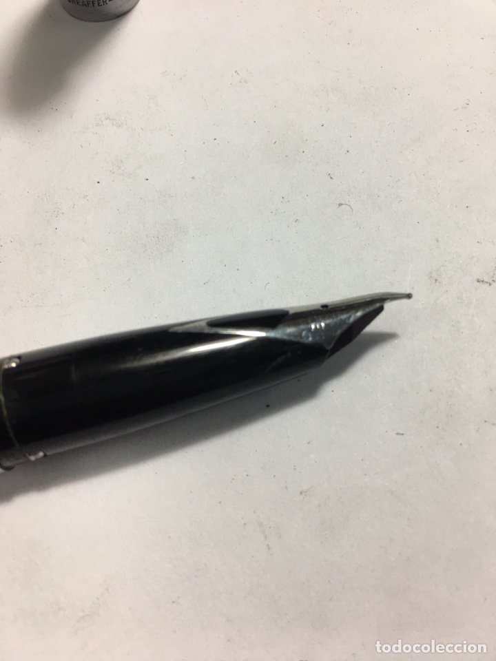 Plumas estilogr&aacute;ficas antiguas: PLUMA ESTILOGRAFICA-SHEAFFER IMPERIAL 444 - Foto 7