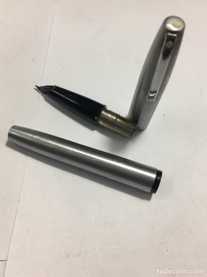 Plumas estilogr&aacute;ficas antiguas: PLUMA ESTILOGRAFICA-SHEAFFER IMPERIAL 444 - Foto 9