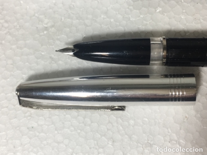 Plumas estilogr&aacute;ficas antiguas: Juego de bol&iacute;grafo y pluma - Foto 5