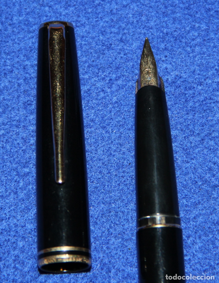 Plumas estilogr&aacute;ficas antiguas: PLUMA ESTILOGRAFICA MONTBLANC CLASSIC - Foto 4
