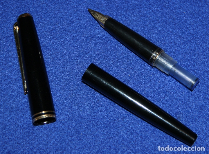 Plumas estilogr&aacute;ficas antiguas: PLUMA ESTILOGRAFICA MONTBLANC CLASSIC - Foto 6