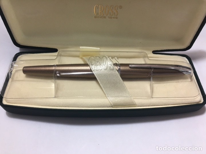 Stylos-plume anciens: Pluma CROSS ATX , nueva a Estrenar,plumin F en su caja con adaptador de carga USA