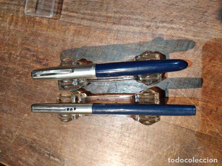 Alte F&uuml;llfederhalter: DOS PLUMAS / ESTILOGR&Aacute;FICAS INOXCROM