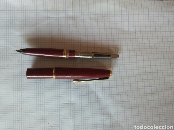 Plumas estilogr&aacute;ficas antiguas: Pluma estilogr&aacute;fica marca Parker - Foto 2