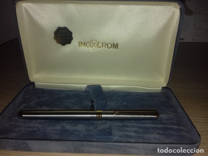 Plumas estilogr&aacute;ficas antiguas: PLUMA ESTILOGRAFICA INOXCROM - Foto 1