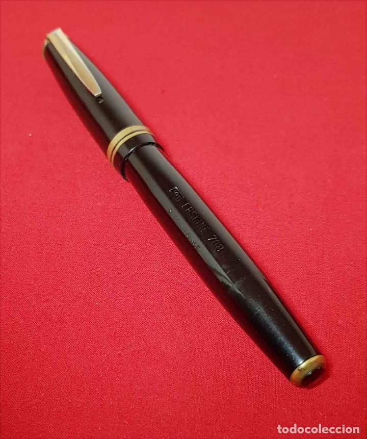 Plumas estilogr&aacute;ficas antiguas: PLUMA ANTIGUA  ERSKINE 708 - Foto 1