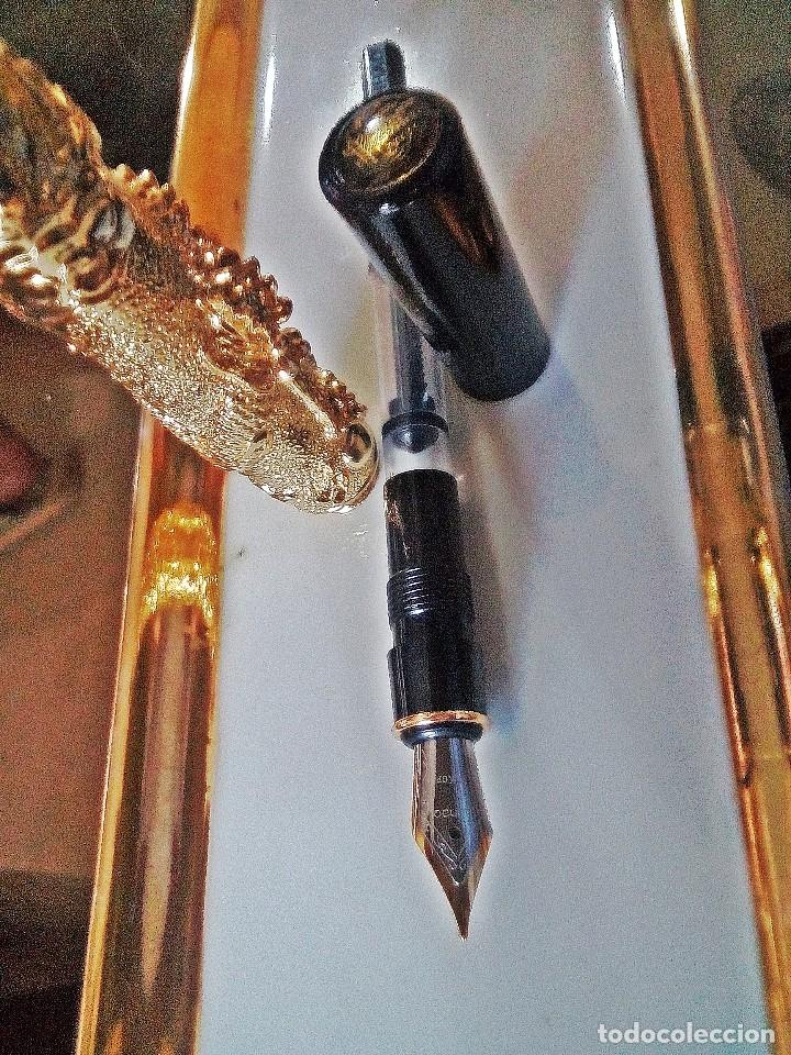 Plumas estilogr&aacute;ficas antiguas: PLUMA COLECCION PALACIO IMPERIAL - Foto 3