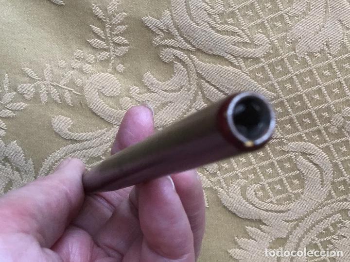 Plumas estilogr&aacute;ficas antiguas: ANTIGUO PALILLERO PARA PLUMIN DE MADERA - Foto 4