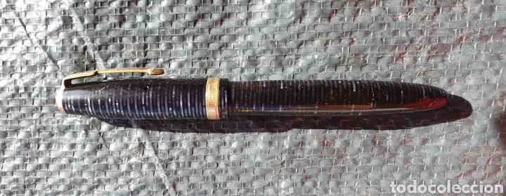 Plumas estilogr&aacute;ficas antiguas: Pluma Parker Vacumatic 53 pist&oacute;n - Foto 2