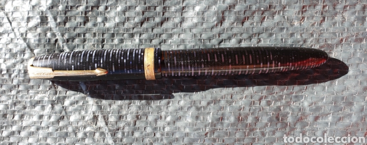 Plumas estilogr&aacute;ficas antiguas: Pluma Parker Vacumatic 53 pist&oacute;n - Foto 3