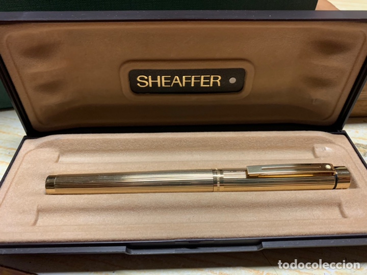 Plumas estilogr&aacute;ficas antiguas: Estilografica sheaffer targa 1005 medium - Foto 1