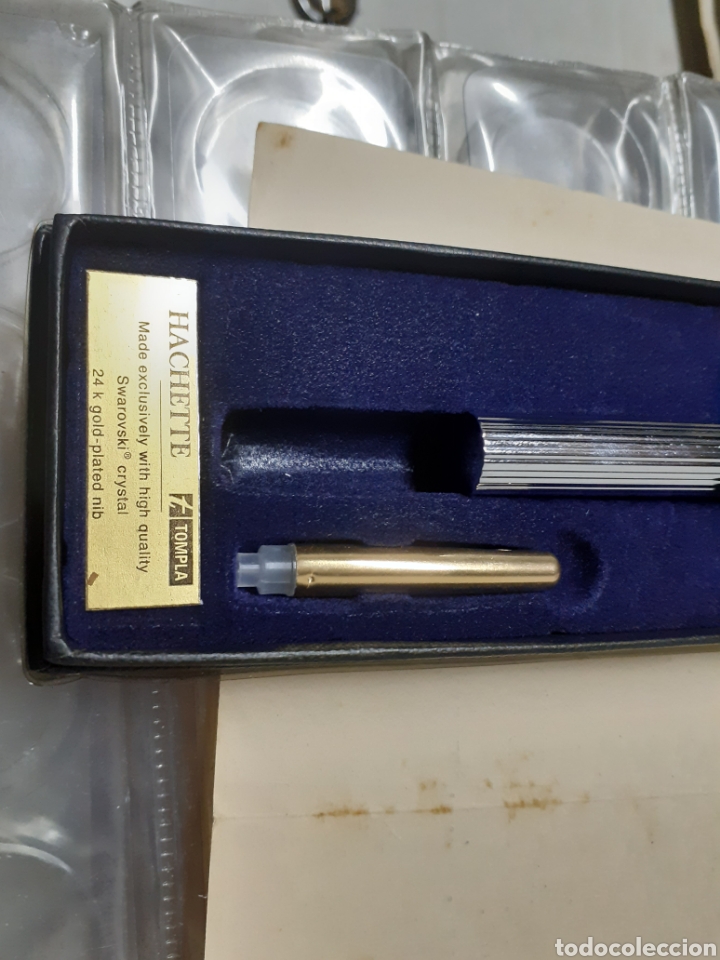 Plumas estilogr&aacute;ficas antiguas: Pluma estilogr&aacute;fica con su caja - Foto 2