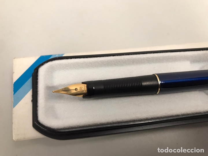 Plumas estilogr&aacute;ficas antiguas: Pluma con estuche - Foto 3
