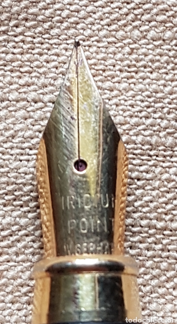 Plumas estilogr&aacute;ficas antiguas: Pluma iridium point - Foto 1