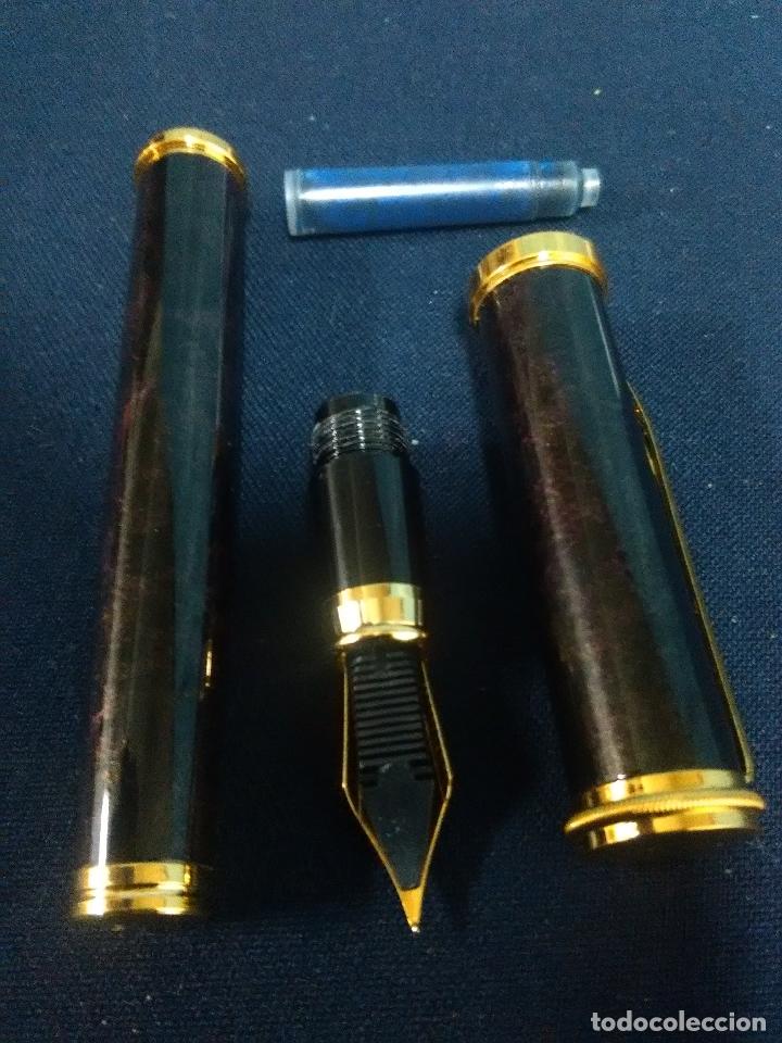 Plumas estilogr&aacute;ficas antiguas: PLUMA ESTILOGRAFICA VACCARO SIN USAR - Foto 3