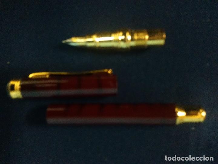 Plumas estilogr&aacute;ficas antiguas: BRUJULA PLUMA ESTILOGRAFICA SIN USAR - Foto 2