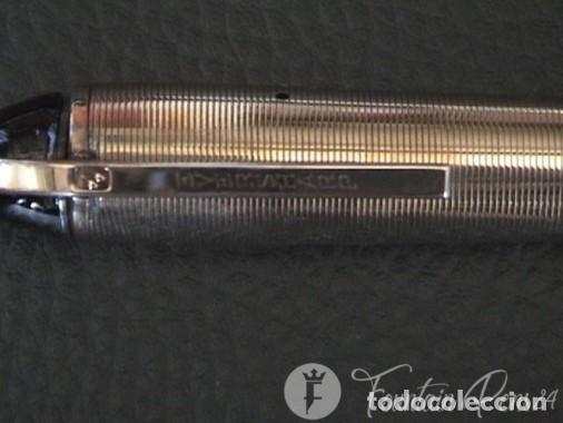 Plumas estilogr&aacute;ficas antiguas: EVERSHARP SKYLINE pluma 14 kt M - Foto 2