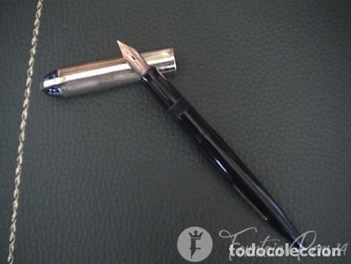 Plumas estilogr&aacute;ficas antiguas: EVERSHARP SKYLINE pluma 14 kt M - Foto 3