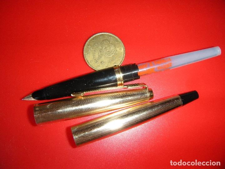 Plumas estilogr&aacute;ficas antiguas: PLUMA PARKER ORO - Foto 2