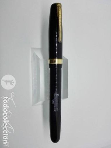 Plumas estilogr&aacute;ficas antiguas: WATERMAN 515 pluma 14 kt M - Foto 1