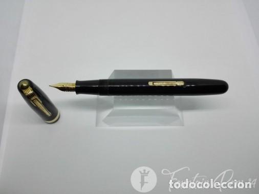 Plumas estilogr&aacute;ficas antiguas: WATERMAN 515 pluma 14 kt M - Foto 2