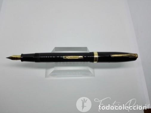 Plumas estilogr&aacute;ficas antiguas: WATERMAN 515 pluma 14 kt M - Foto 3