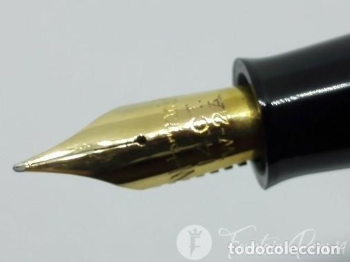 Plumas estilogr&aacute;ficas antiguas: WATERMAN 515 pluma 14 kt M - Foto 4