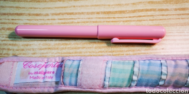 Plumas estilogr&aacute;ficas antiguas: Malipiero coseperlei pluma con funda a estrenar - Foto 2