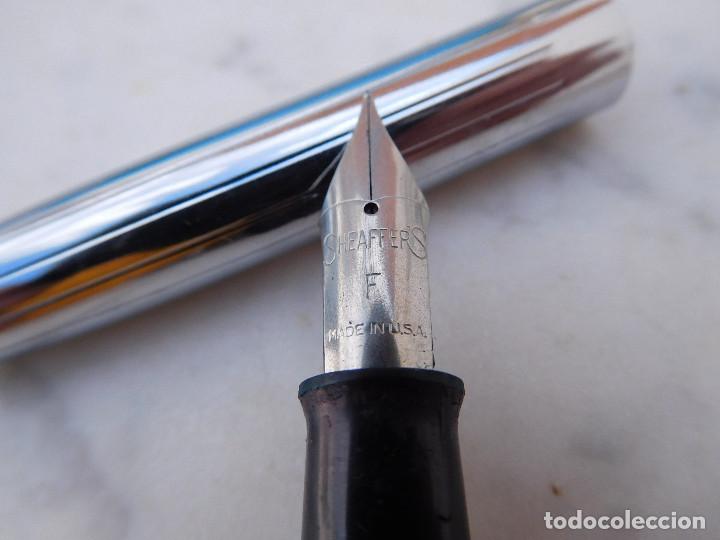 Plumas estilogr&aacute;ficas antiguas: Pluma estilogr&aacute;fica antigua marca SHEAFFER - Foto 6