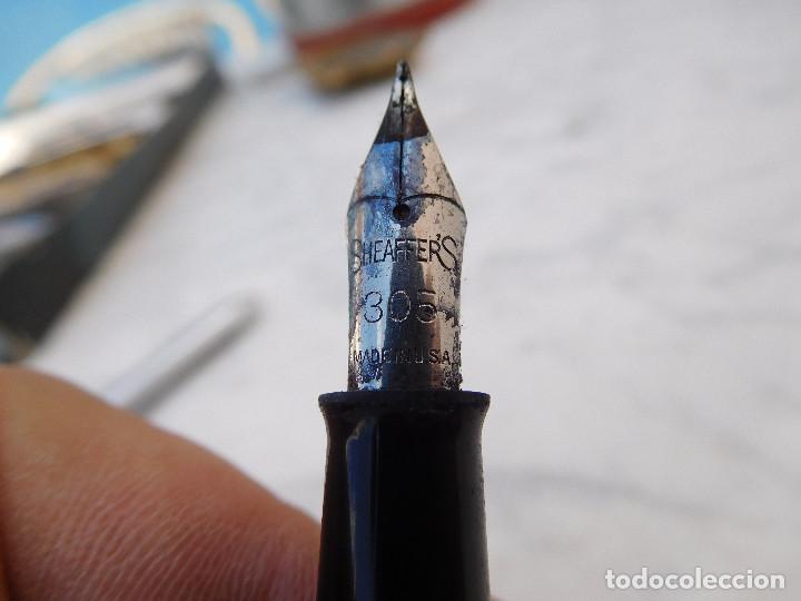 Plumas estilogr&aacute;ficas antiguas: Pluma estilogr&aacute;fica antigua de la marca Sheaffer - Foto 9