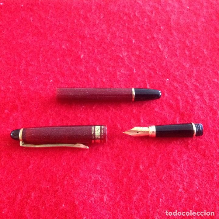 Plumas estilogr&aacute;ficas antiguas: Pluma estilogr&aacute;fica marca algo borrada, - Foto 4