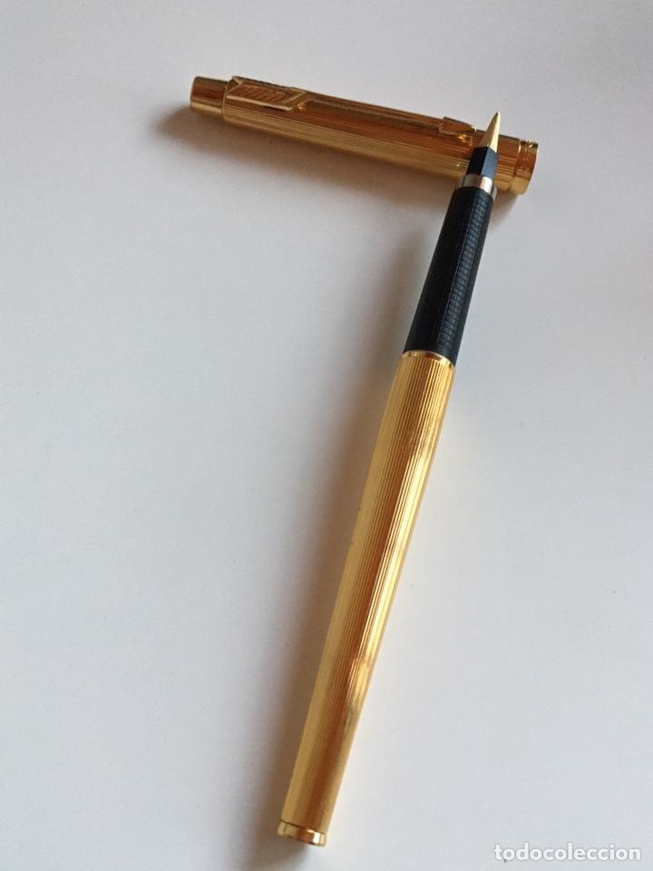 Pluma Parker Bañada En Oro Plumin De Oro Comprar Plumas Estilográficas Antiguas En 9041