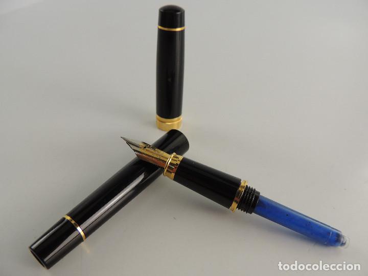 5 Puntas De Repuesto Para Pluma Estilográfica - Metal Dorado (0.5 Mm)