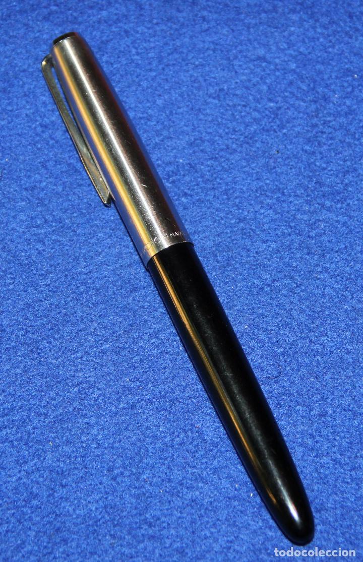 Plumas estilogr&aacute;ficas antiguas: ANTIGUA PLUMA INOXROM 55 - Foto 4