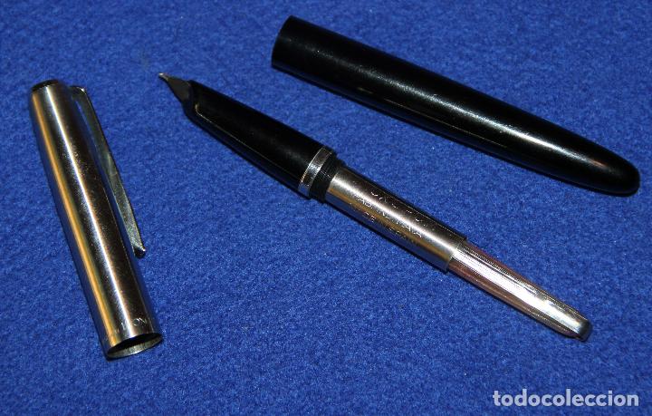 Plumas estilogr&aacute;ficas antiguas: ANTIGUA PLUMA INOXROM 55 - Foto 6
