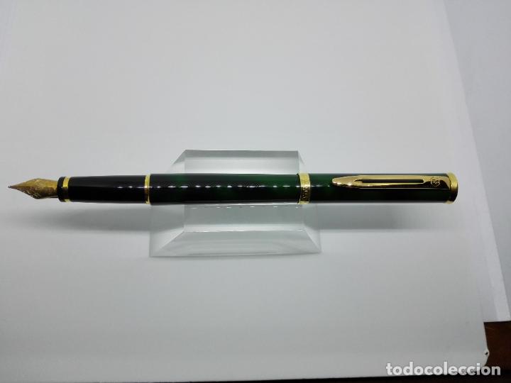 Plumas estilogr&aacute;ficas antiguas: WATERMAN PREFACE 18KT - Foto 3