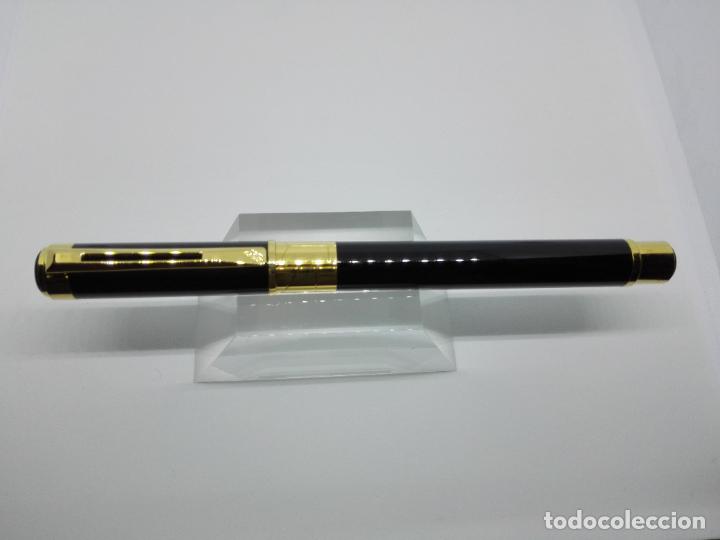 Plumas estilogr&aacute;ficas antiguas: WATERMAN PERSPECTIVE LACA NEGRA GT - Foto 2