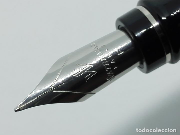Plumas estilogr&aacute;ficas antiguas: Waterman Expert Deluxe Negro - Foto 4