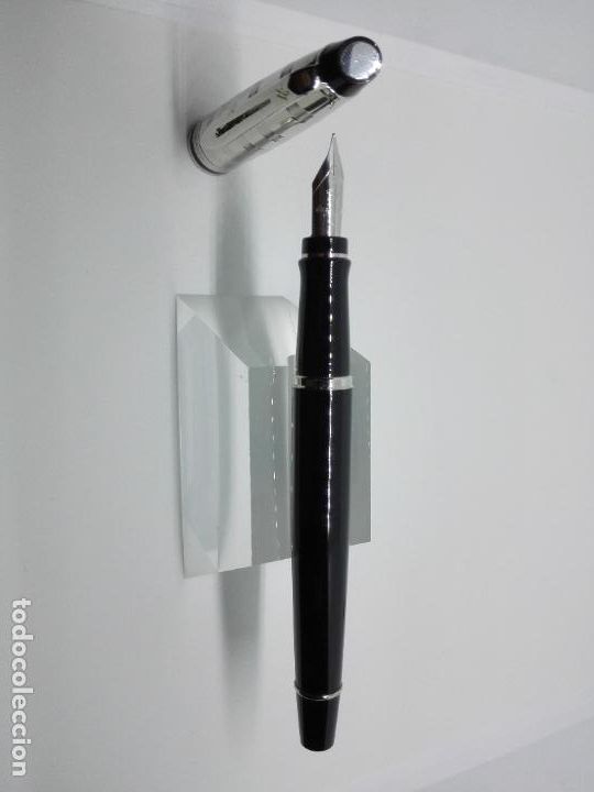 Plumas estilogr&aacute;ficas antiguas: Waterman Expert Deluxe Negro - Foto 1