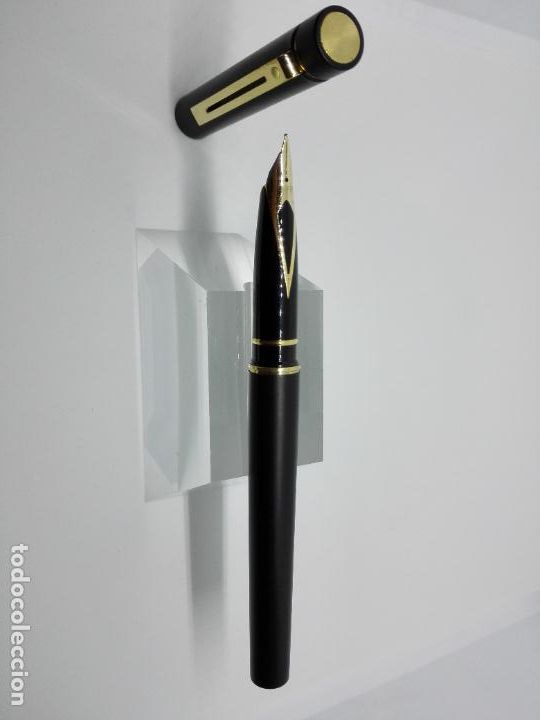 Plumas estilogr&aacute;ficas antiguas: SHEAFFER TARGA MATTE BLACK 1003 14KT - Foto 1