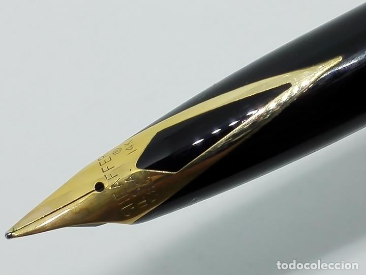 Plumas estilogr&aacute;ficas antiguas: SHEAFFER TARGA GOLD PLATED 1007 14KT - Foto 5