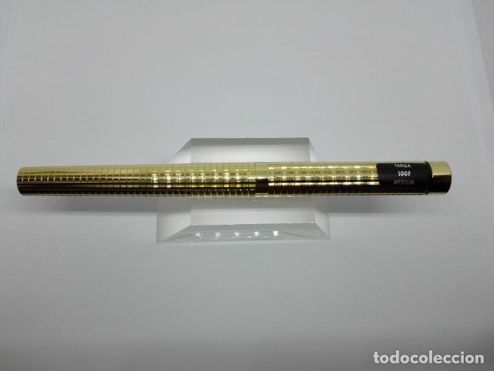 Plumas estilogr&aacute;ficas antiguas: SHEAFFER TARGA GOLD PLATED 1007 14KT - Foto 4